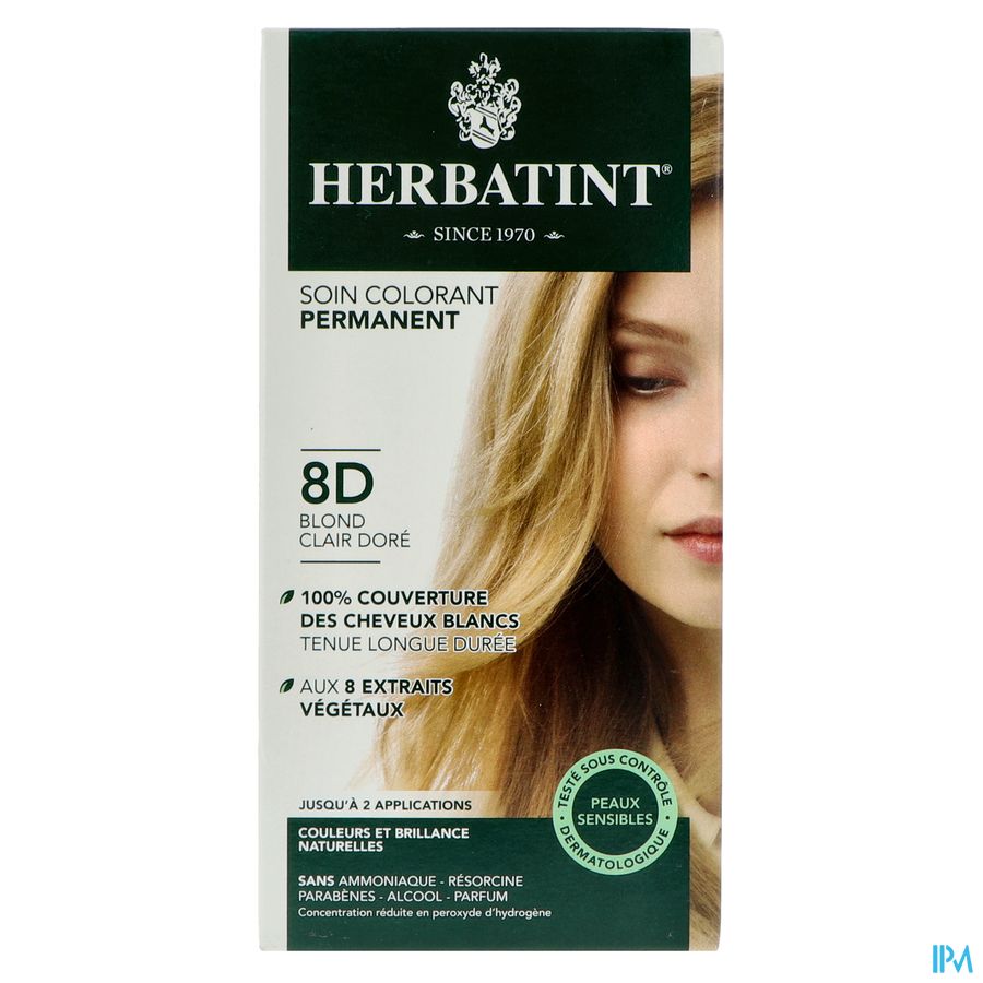 Herbatint Blond Clair Dore 8d 150ml