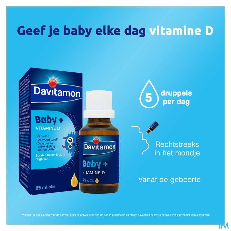 Davitamon® Baby Vitamine D Huile 25 ml