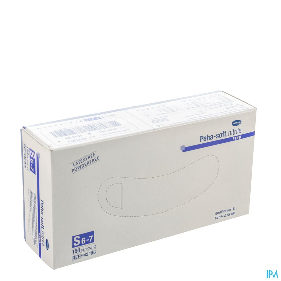 Peha-soft Nitrile Fino S 150 P/s