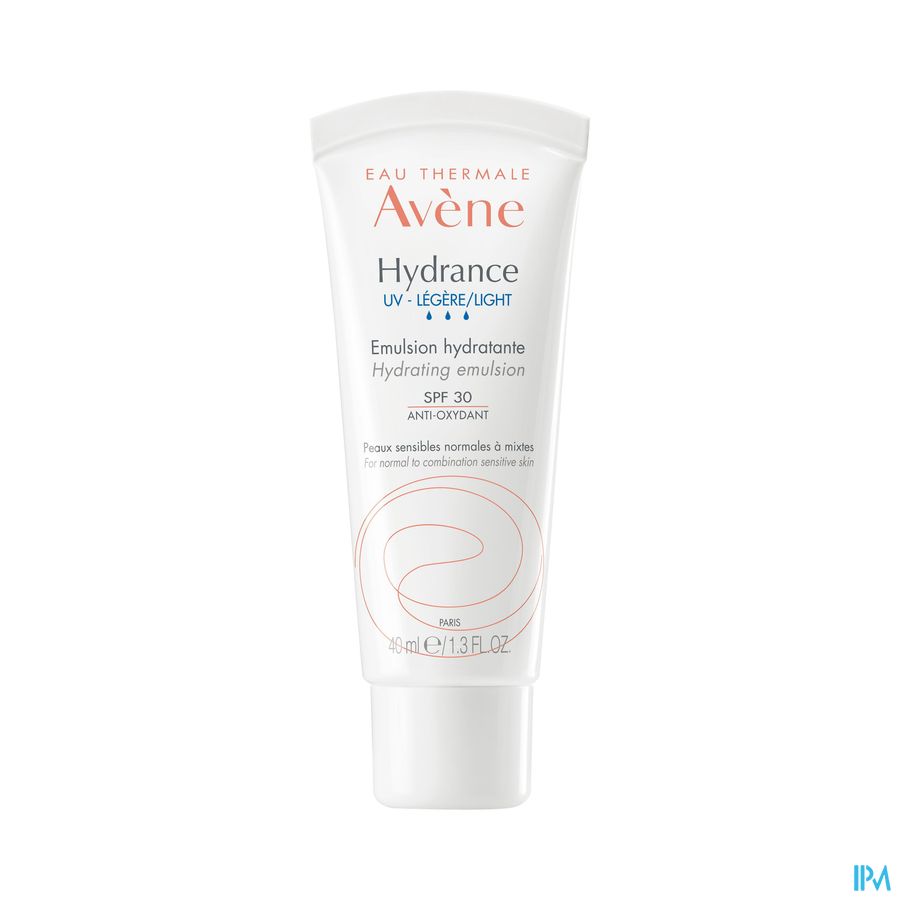 Eau Thermale Avène HYDRANCE UV LÉGÈRE Émulsion hydratante SPF30  -Peaux sensibles normales à mixtes