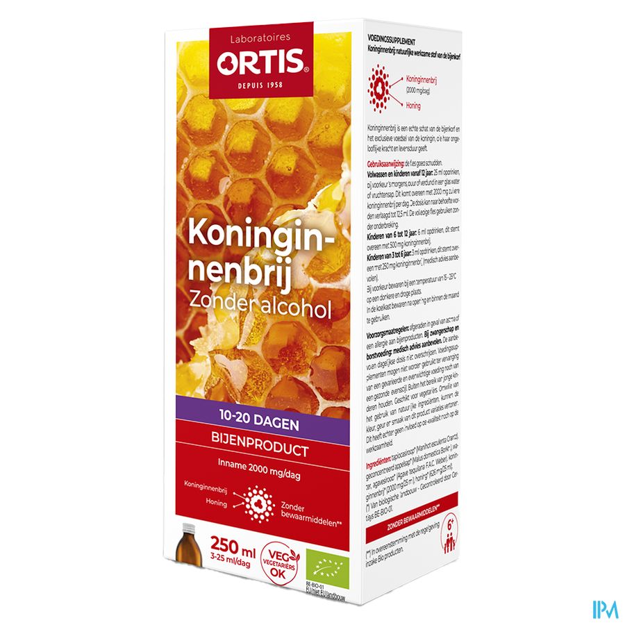 Ortis Gelee Royale Bio 250ml