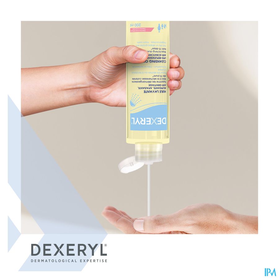 DEXERYL HUILE LAVANTE 200ML Hygiène peau sèche et à tendance atopique