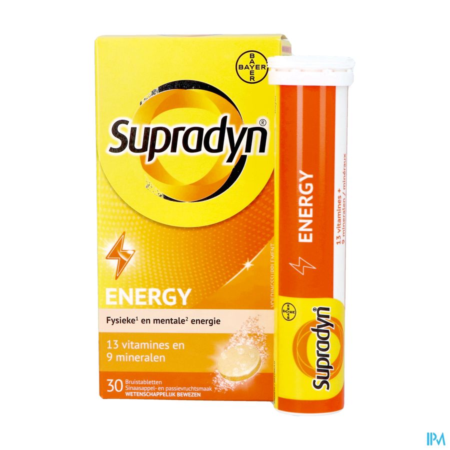 Supradyn Energy Comp Efferv. 30 Nf Rempl.3150257