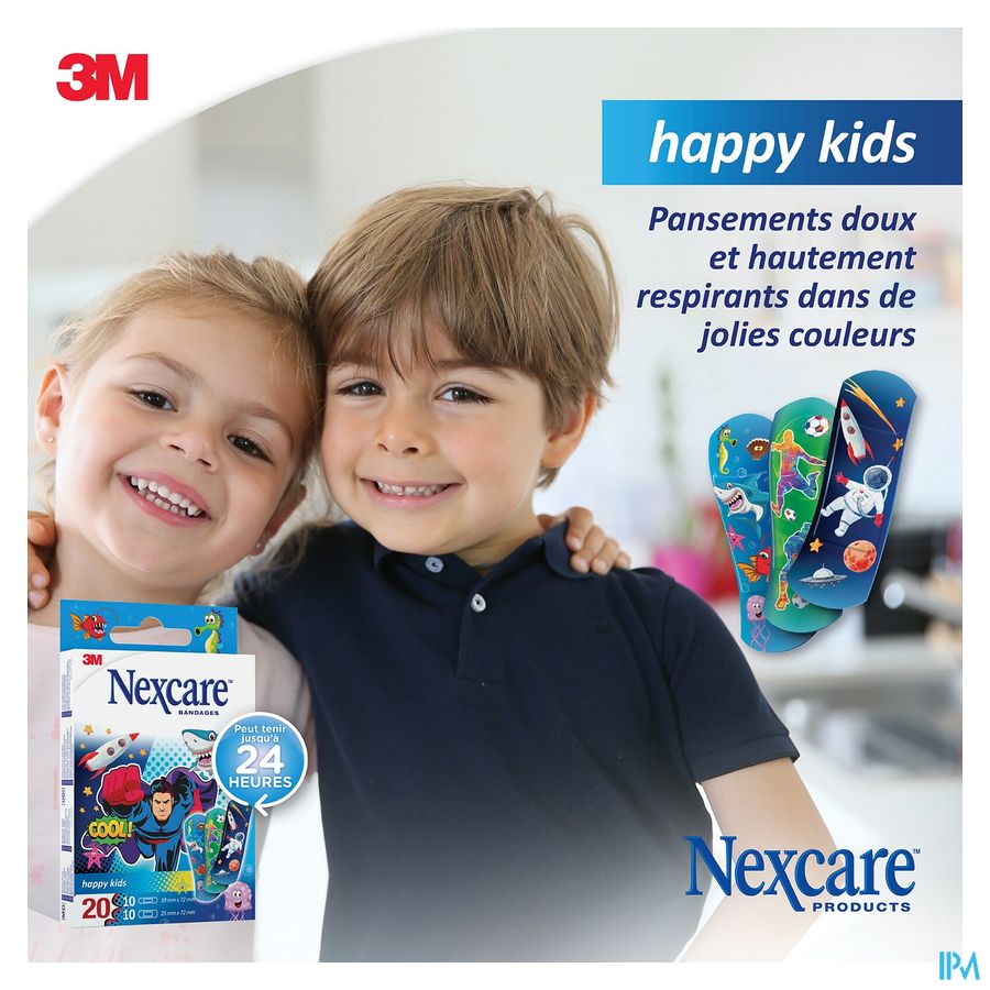 Nexcare Happy Kids Boys 20
