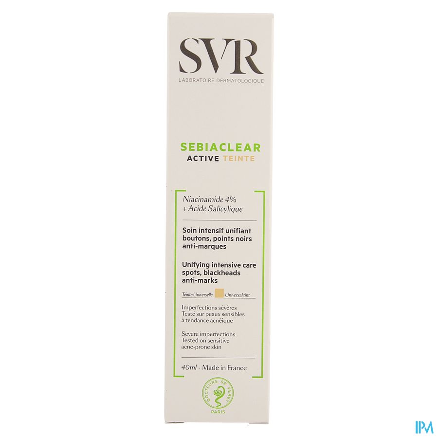 Svr Sebiaclear Active Teintee 40ml