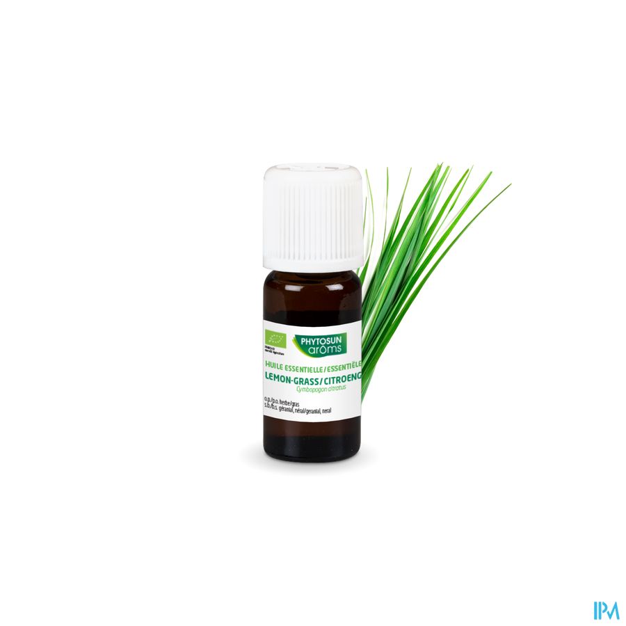 Phytosun® Lemon-Grass Huile Essentielle Bio 10ml