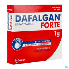 Dafalgan Forte 1g Agrume Comp Efferv. 8