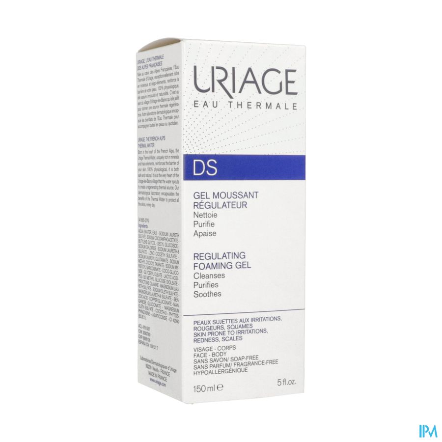 Uriage Ds Gel Nettoyant Tube 150ml
