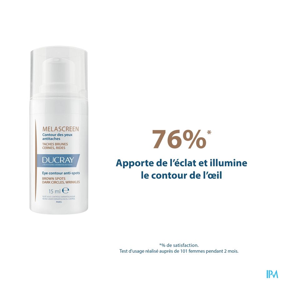 Ducray MELASCREEN Contour des yeux anti-taches anti-rides anti-cernes VITAMINE C