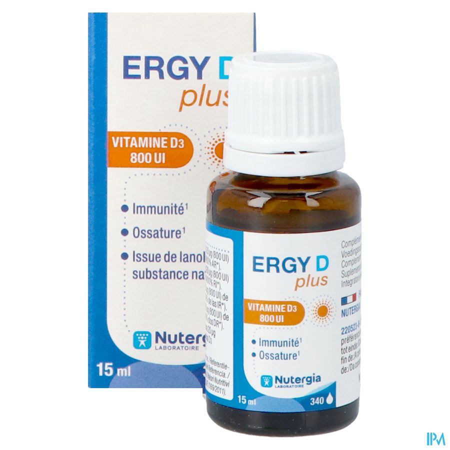 Ergy D Plus Fl 15ml