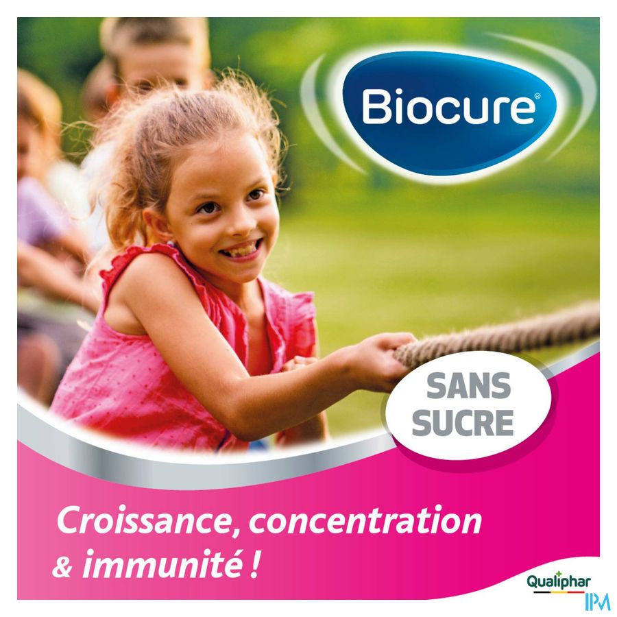 Biocure Junior Etoiles à Croquer croissance, multivitamine - 60 pièces