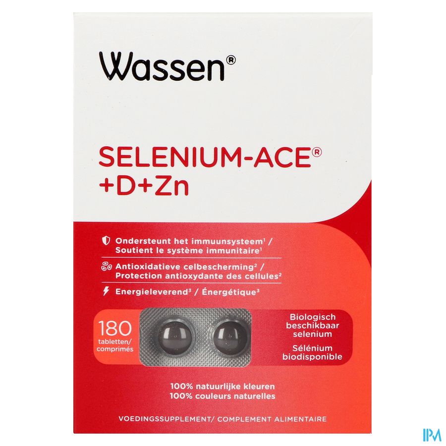 Selenium-ace+d+zn Comp 180 Revogan