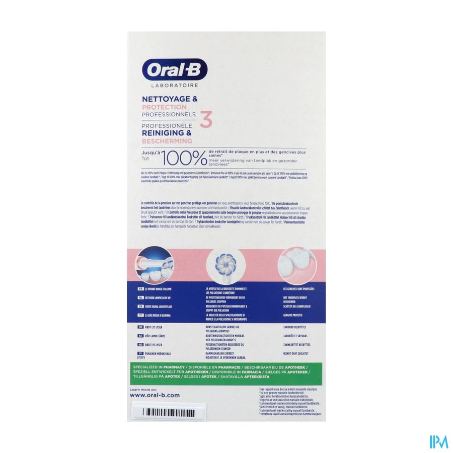 Oral-b laboratoire 3 Brosse Electrique