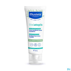 Mustela Stelatopia® crème émolliente visage et paupières