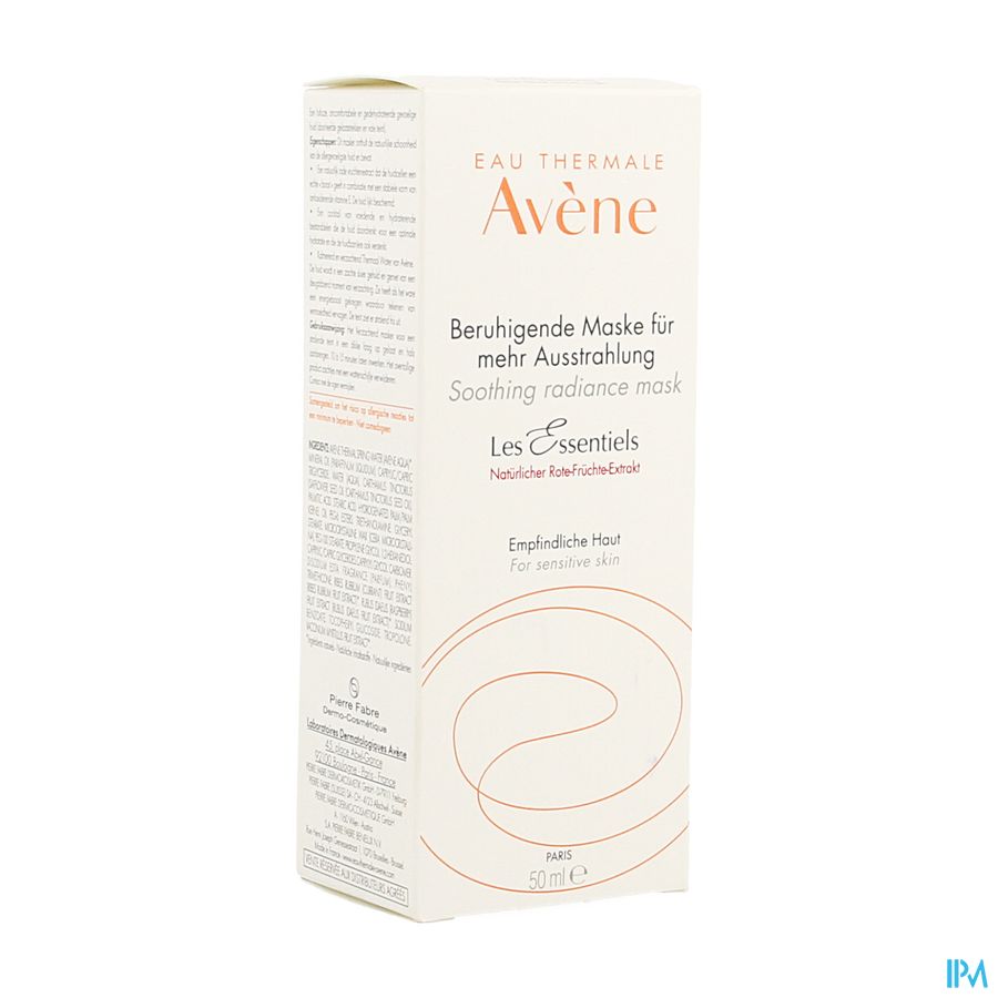 Eau Thermale Avène - Masque Apaisant éclat Les Essentiels