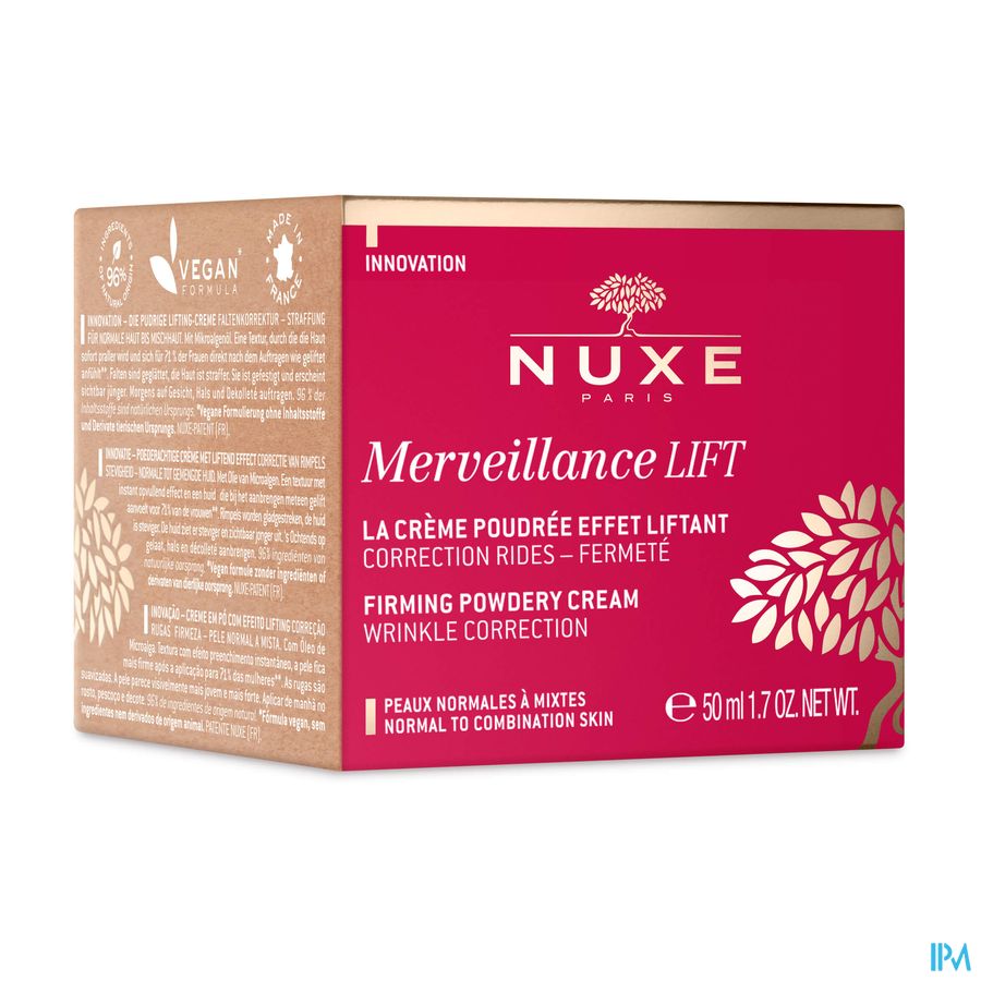 Nuxe Merveillance Lift Cr Poud.corr.rid. Ferm.50ml