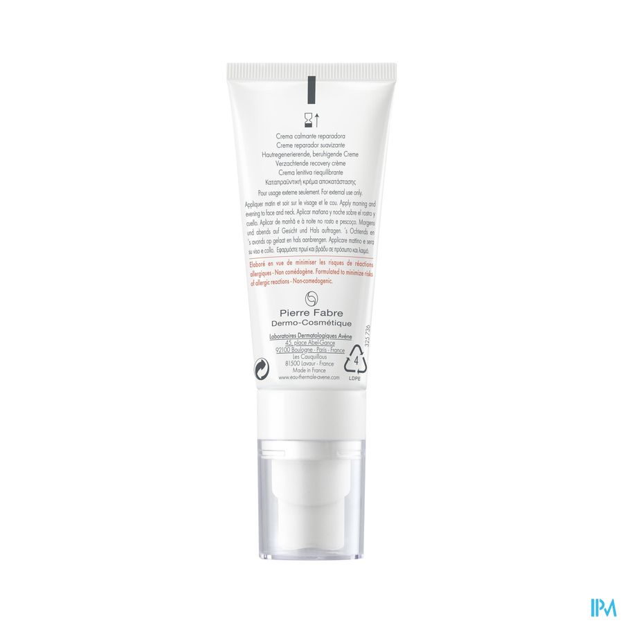 Eau Thermale Avène - Tolérance CONTROL Crème apaisante restauratrice Cosmétique Stérile®