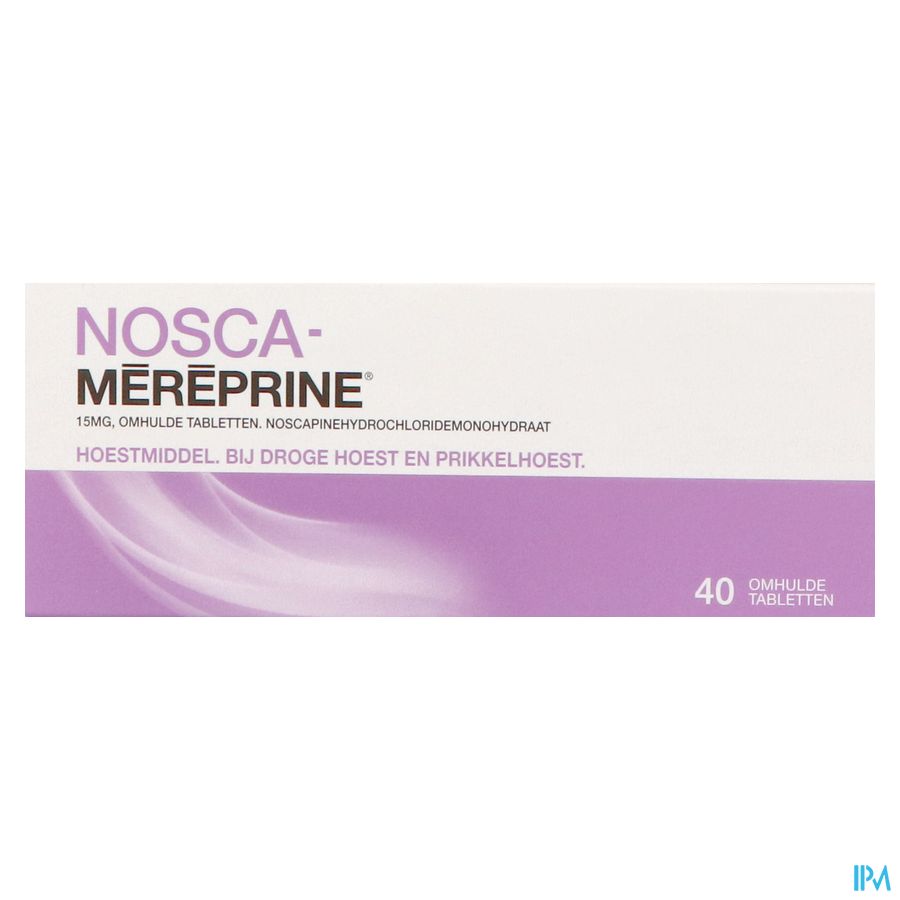Nosca Mereprine 15mg Comp Enrobes 40