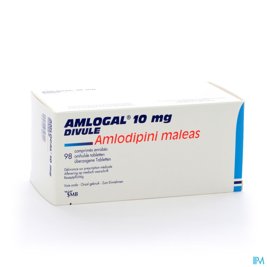 Amlogal Divule 10mg Comp Enrob 98 X 10mg