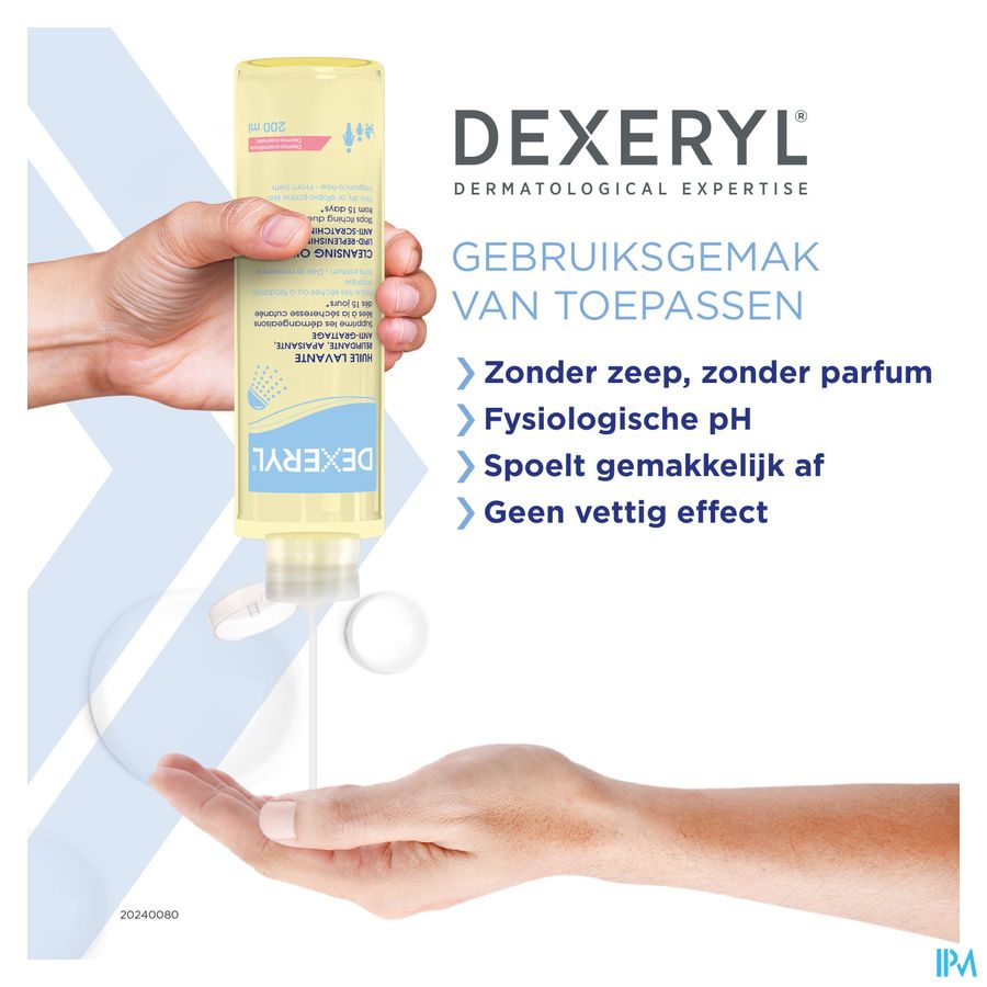 DEXERYL HUILE LAVANTE 200ML Hygiène peau sèche et à tendance atopique