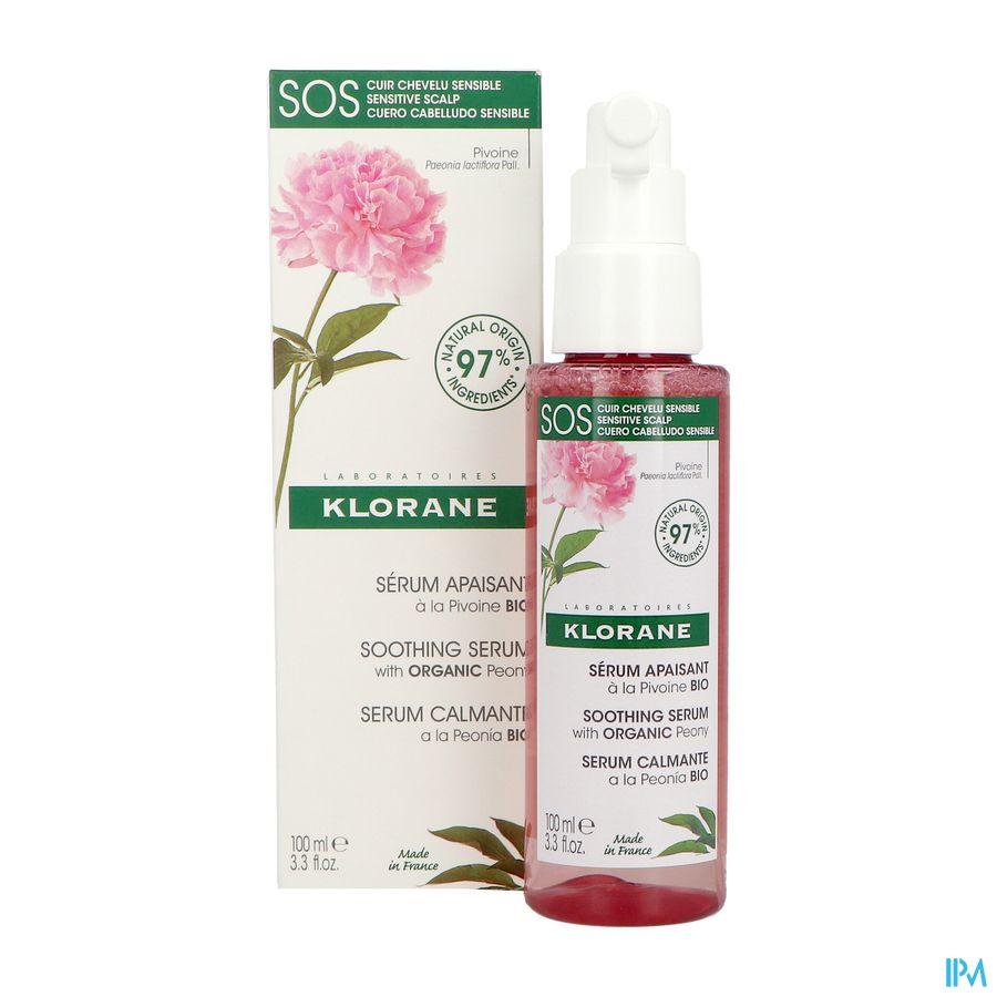 Klorane Capil. Serum Sos Pivoine Bio 100ml