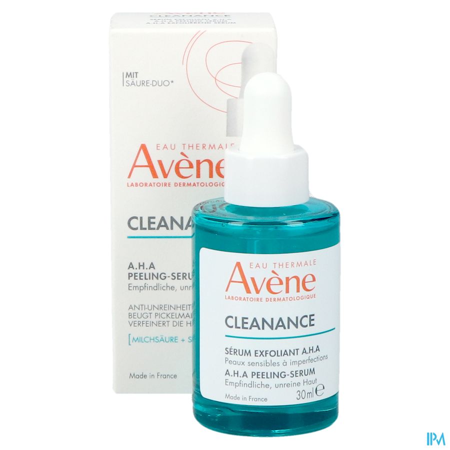 Eau Thermale Avène CLEANANCE Sérum exfoliant A.H.A - Anti-imperfections, anti-marques pour les peaux sensibles à imperfections