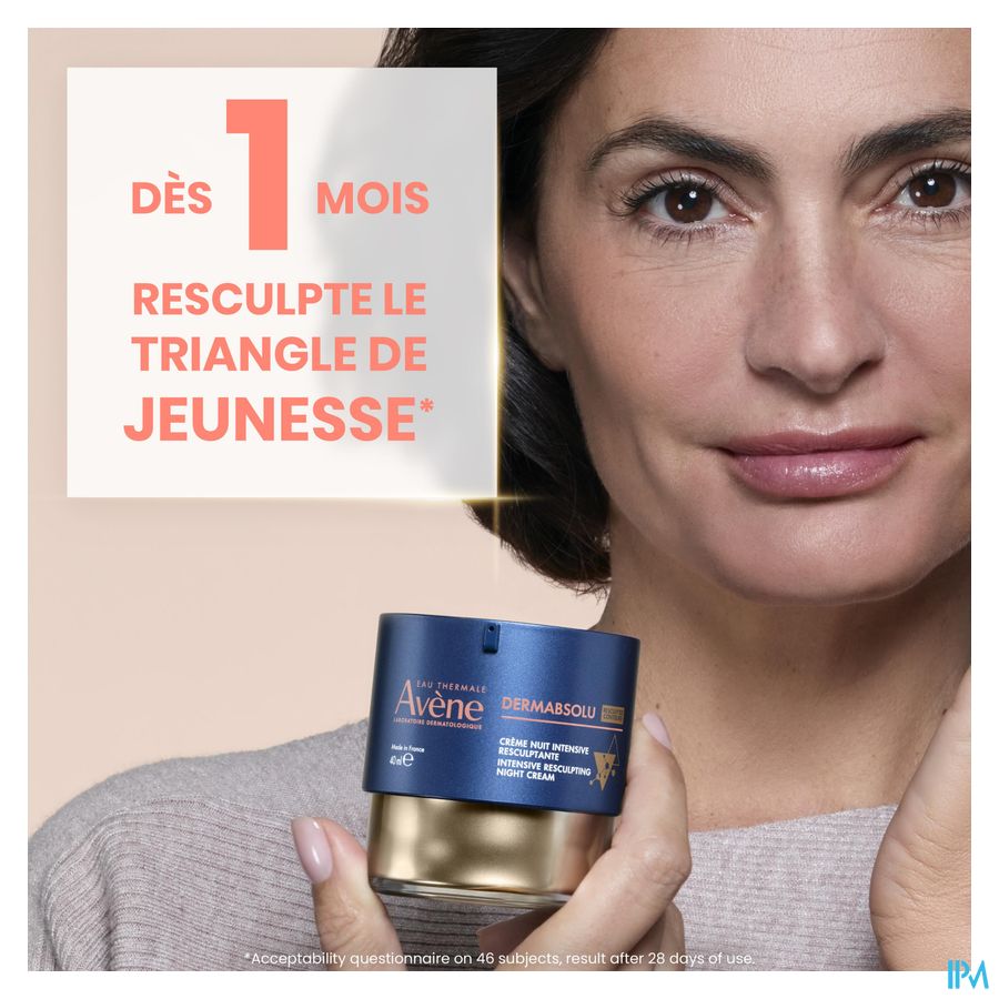 Avène Dermabsolu NUIT Crème intensive resculptante anti-âge 40ml