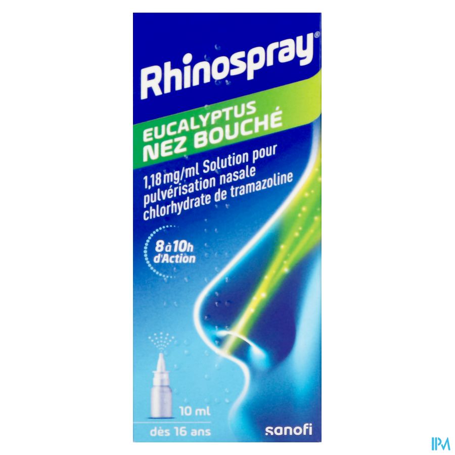 Rhinospray+eucal.nez Bouche 1,18mg/ml Spr Nas.10ml