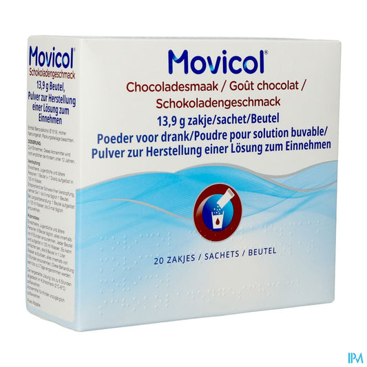 Movicol Gout Chocolat Sachets 20 X 13,7g