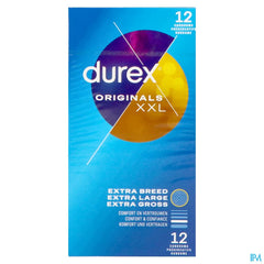 Durex Originals Xl Preservatifs 12