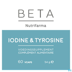 Beta Iodine & Tyrosine V-caps 60