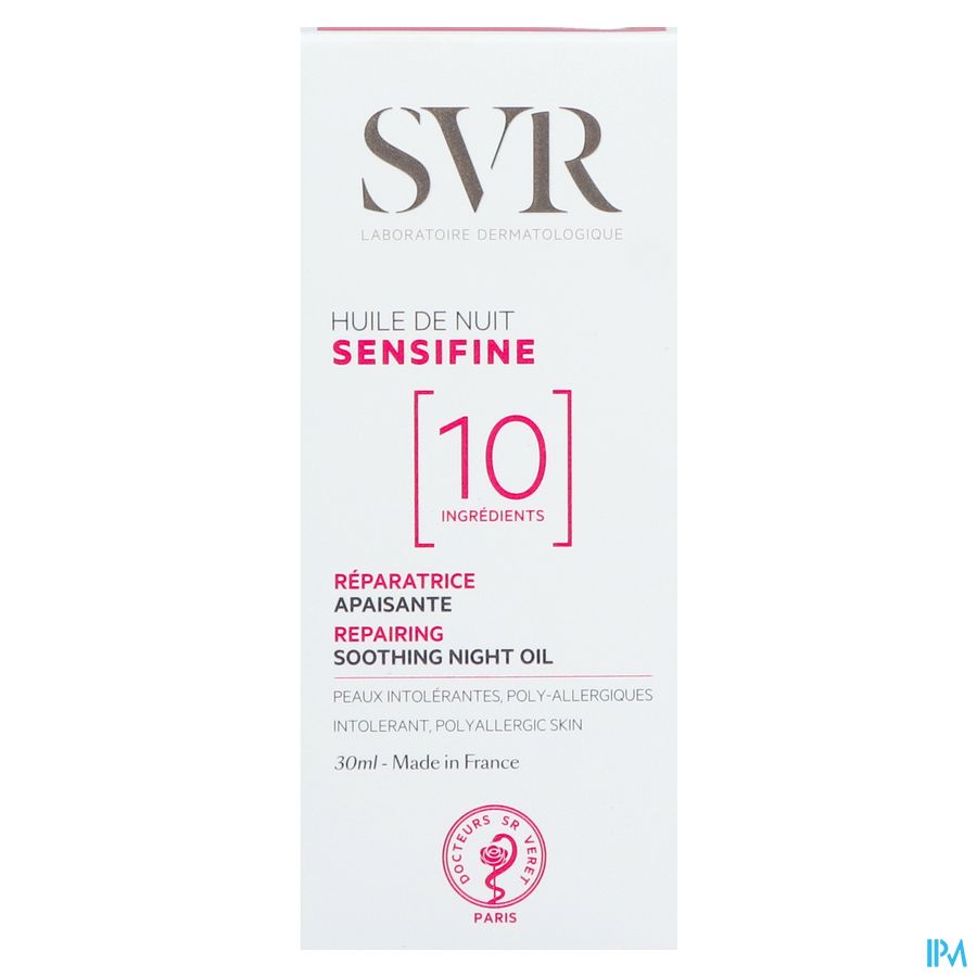 Svr Sensifine Huile Nuit 30ml