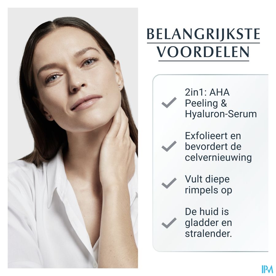 Hyaluron-Filler + 3x Effect Peeling & Serum Nuit Anti-Rides & Anti-Âge avec pompe 30ml