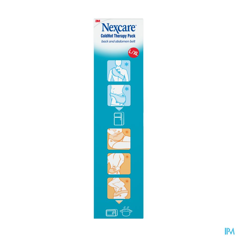 N15711l Nexcare Coldhot Therapy Pack Dos Et Abdomen l/xl, l - Xl