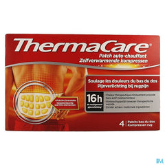 Thermacare Patch Auto-chauffant Douleurs Dos & muscles - 4 pièces