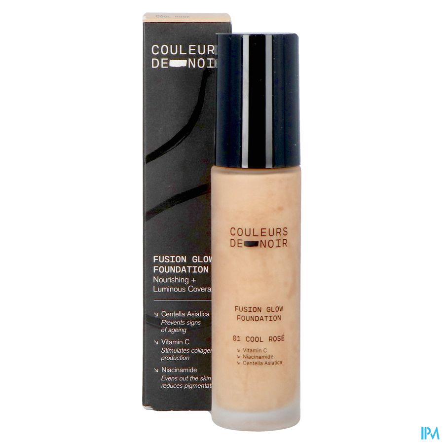Couleurs De Noir Fus.glow Fdt 01 C. Rose 30ml