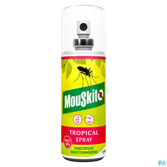 Mouskito Tropical Spray 100 ml - Anti-Moustiques, Mouches, Tiques - Zones Tropicales - DEET 50%