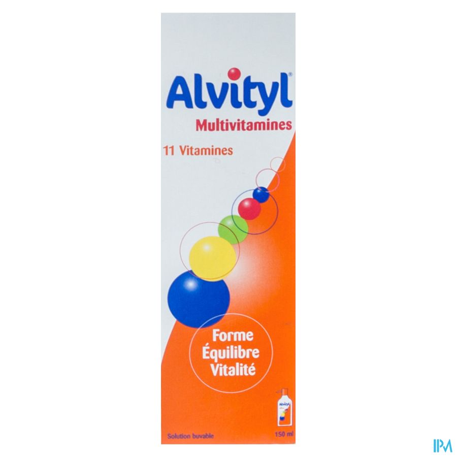 Alvityl Multivitamines Sol Buv. Fl 150ml