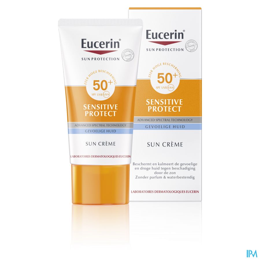 Sun Sensitive Protect SPF 50+ Crème Peau Sensible Tube 50ml