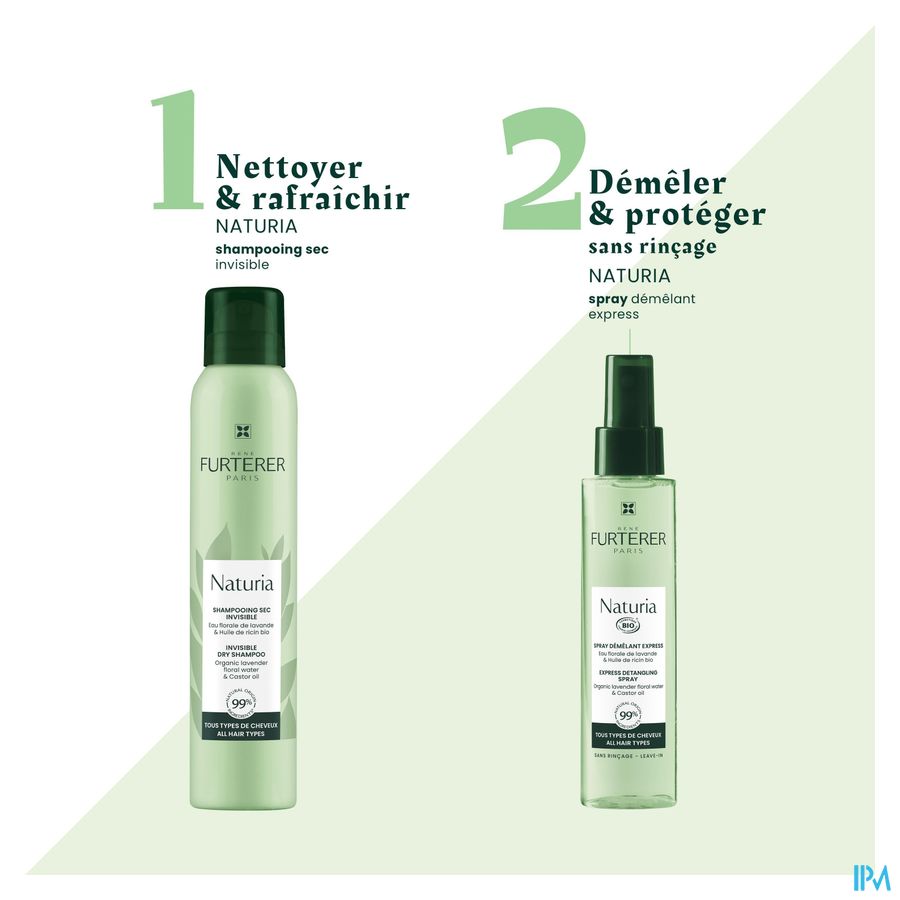 René Furterer Shampooing sec invisible - Shampoing sec naturel - NATURIA