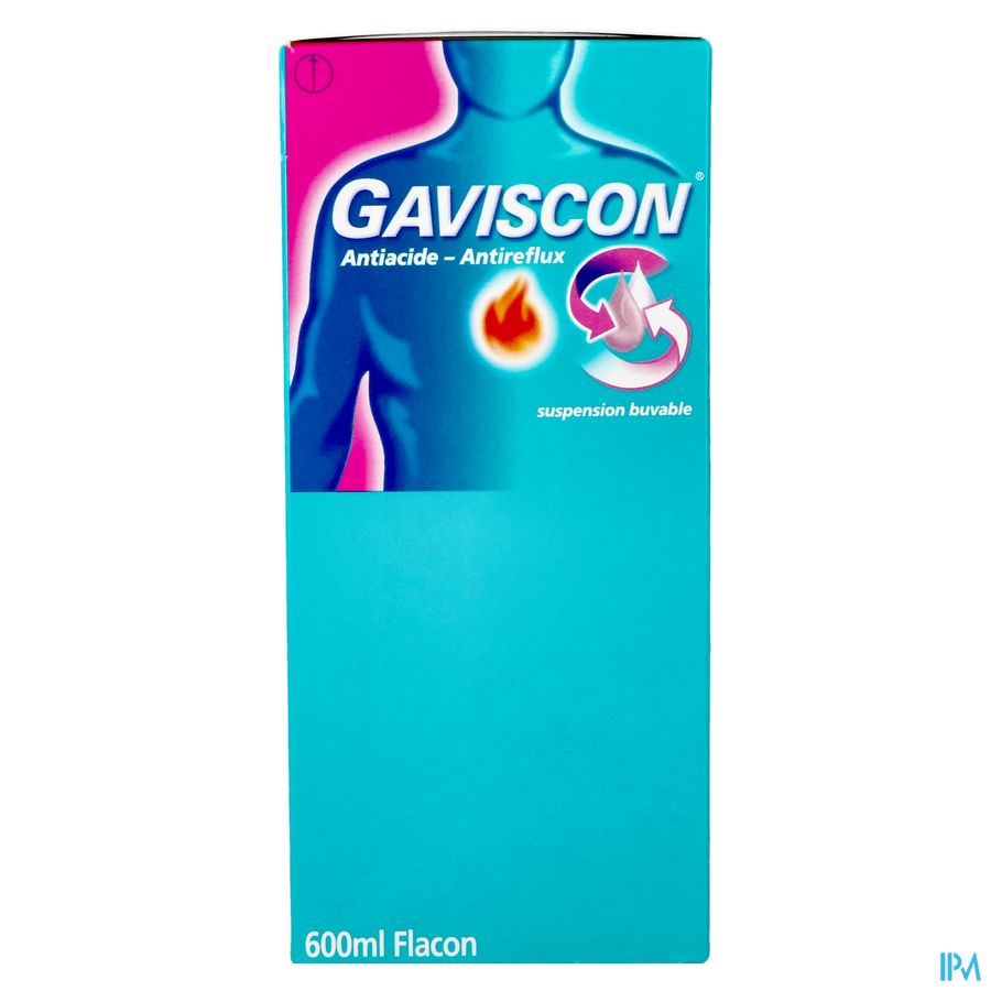 Gaviscon Antiacide-antireflux Susp Buvable 600ml