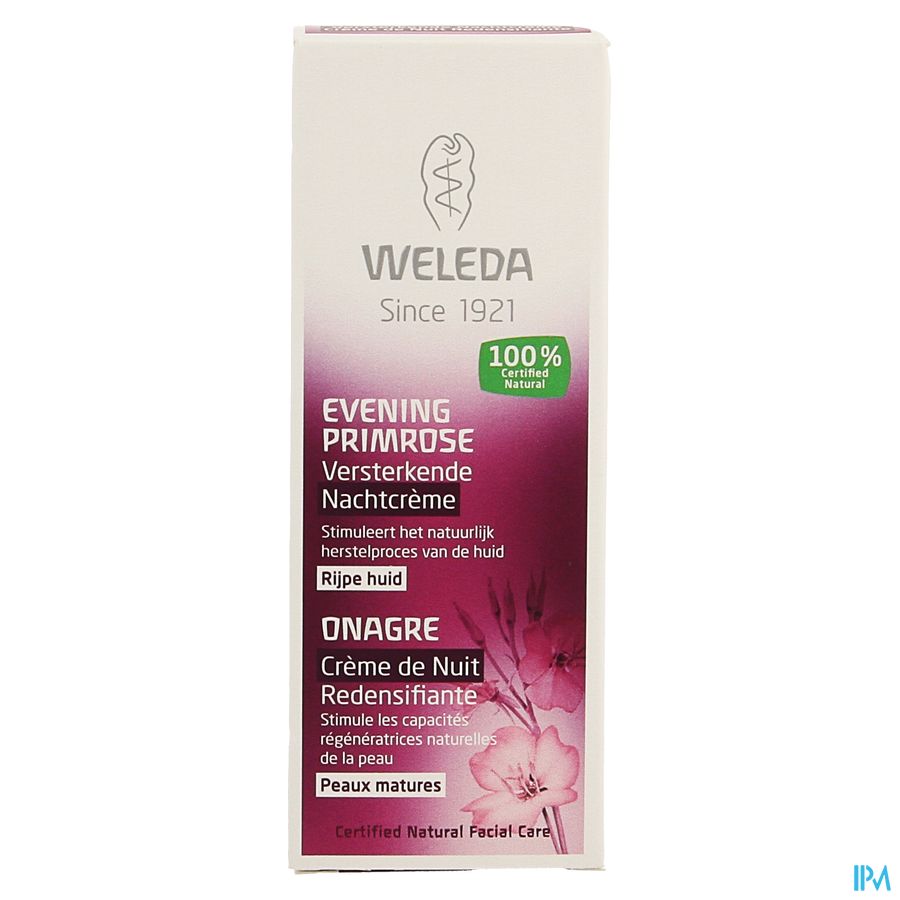 Weleda Onagre Creme Nuit Fortif. Tube 30ml