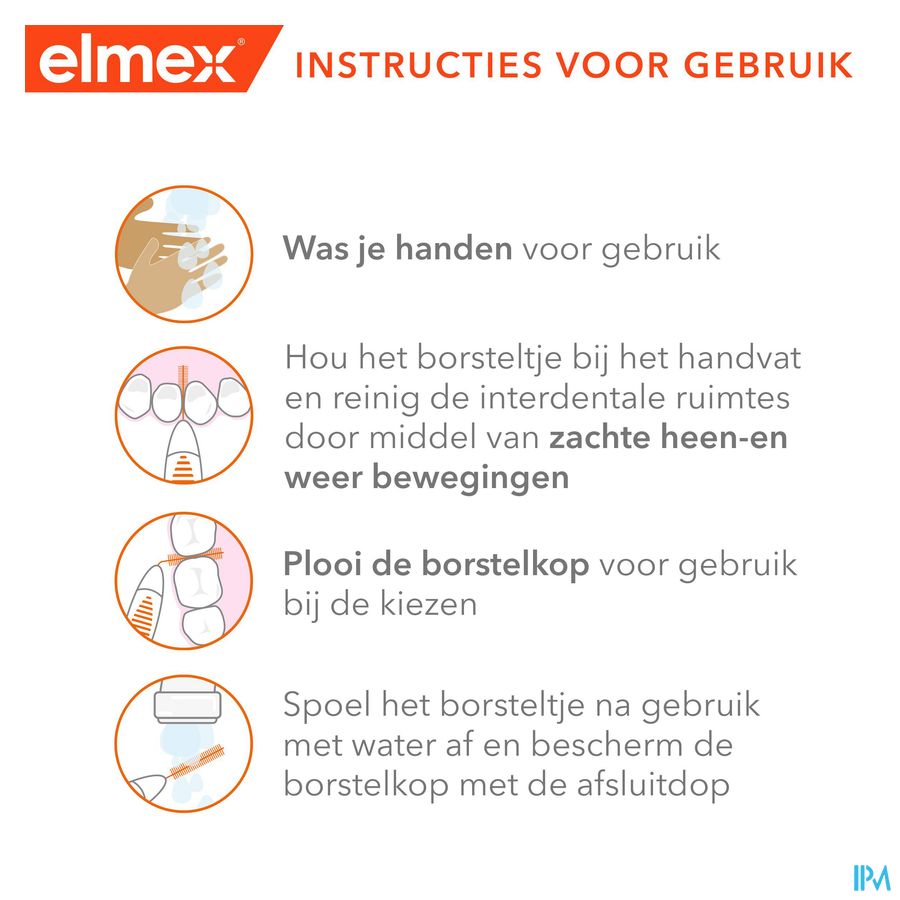 Elmex Set Brossettes Interdentaires Iso 2 0,9mm 8