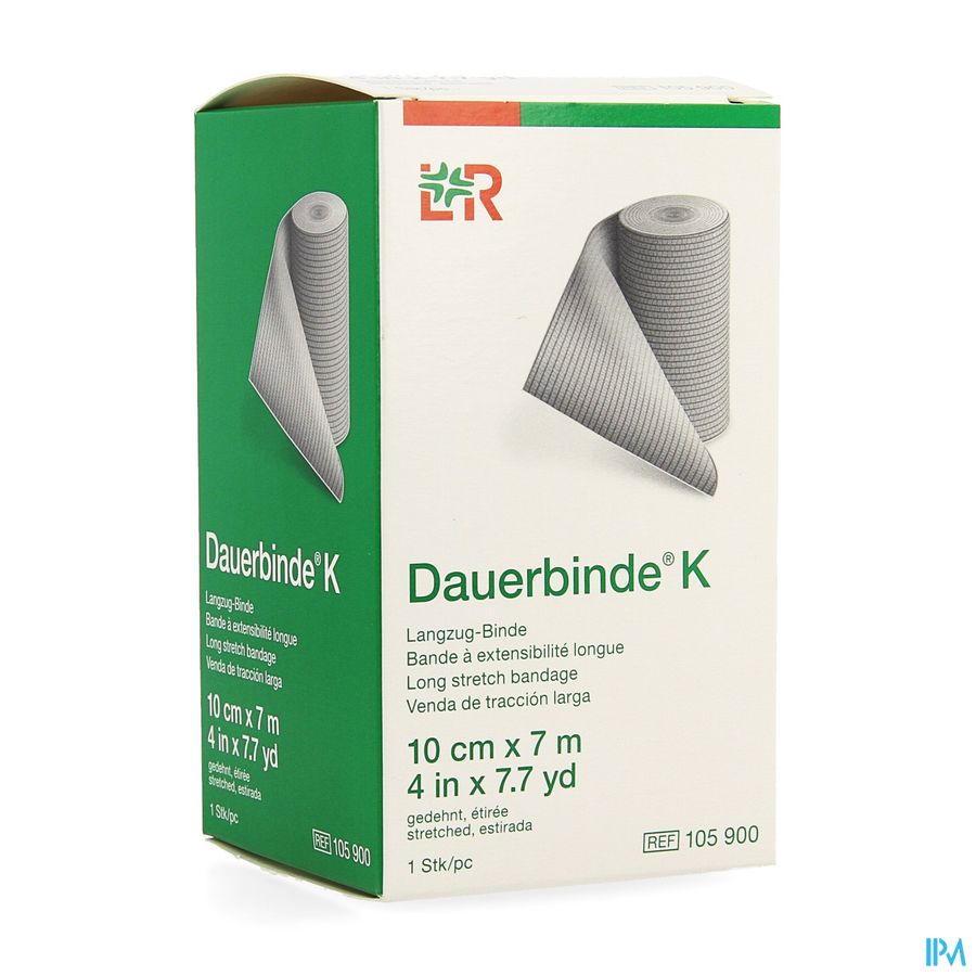 Dauerbinde K 10cm X 7m 1 105900