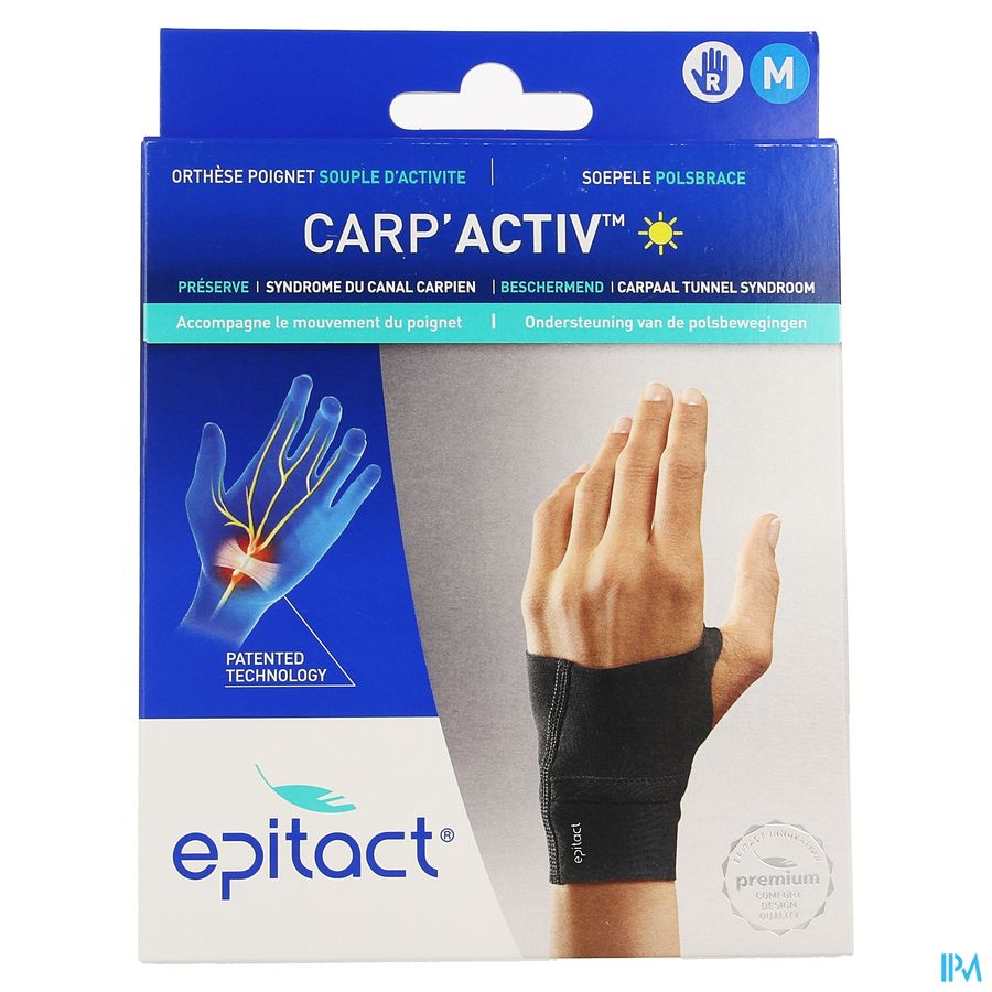 Epitact Carp'activ Attelle Poignet Droite M