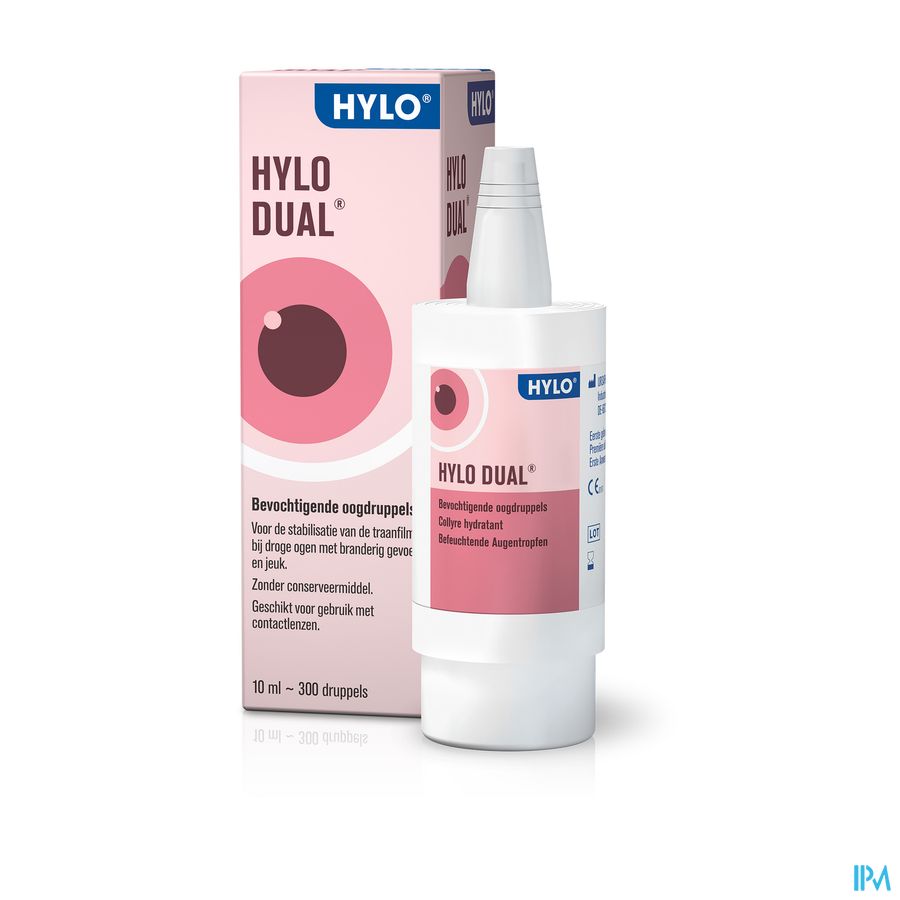HYLO-Dual Gutt Oculaires 10Ml