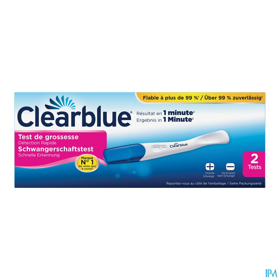 Clearblue Plus Test Grossesse 2