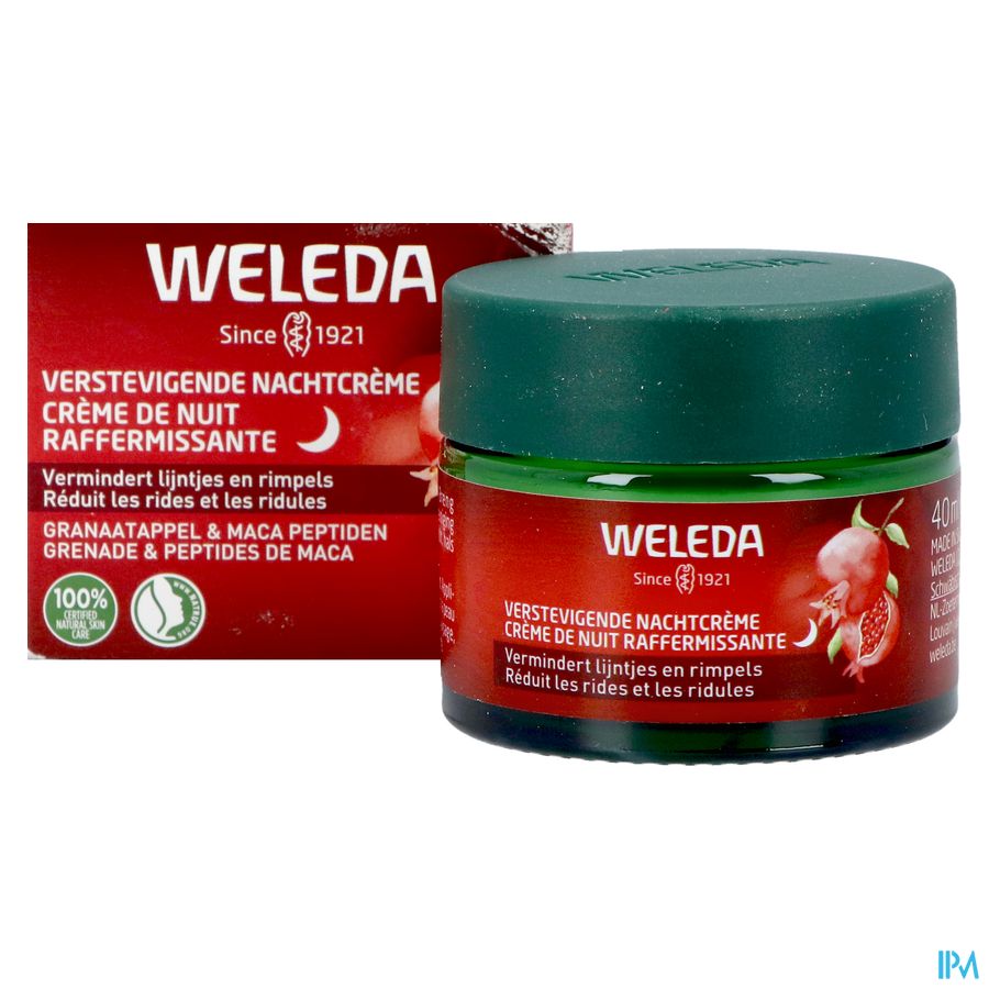 Weleda Creme Nuit Raffermissante Grenade&maca 40ml
