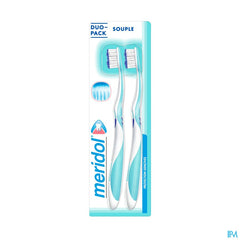 meridol Brosse à Dents Gencives Souple 2 pièces