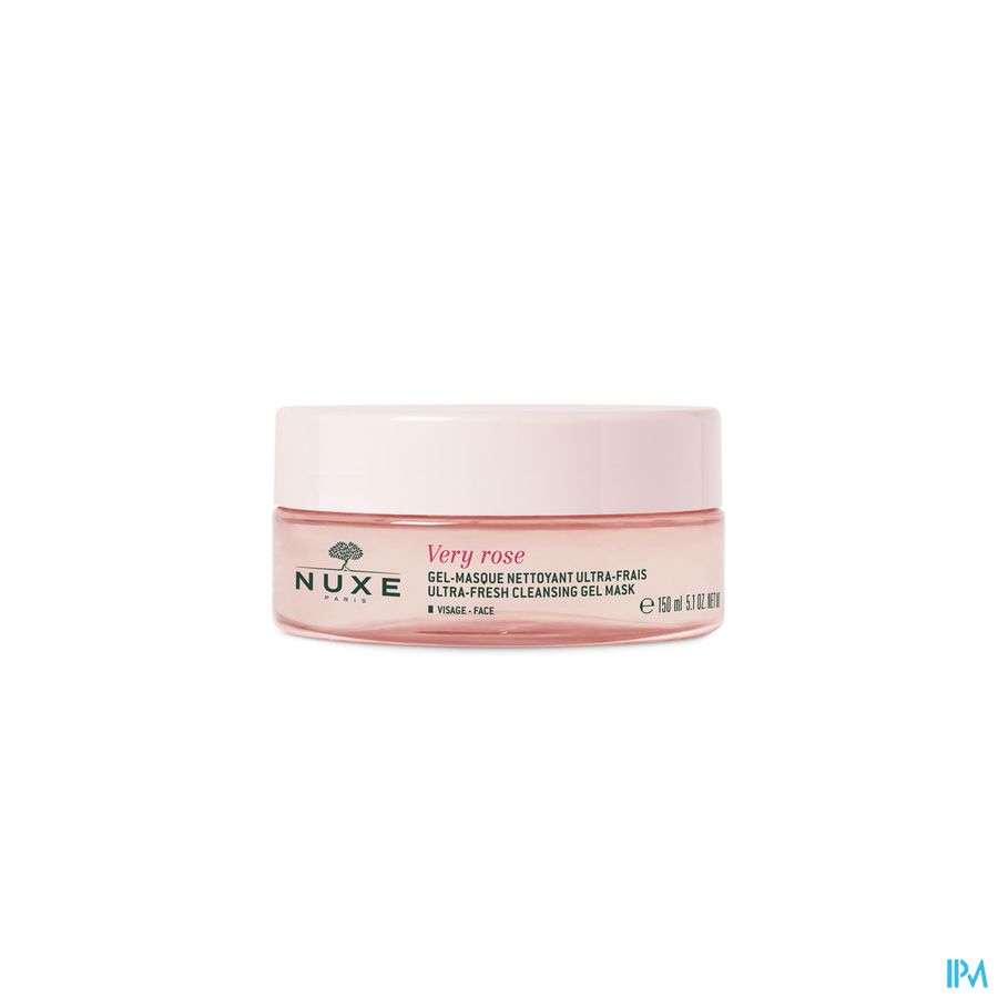 Nuxe Very Rose Gel Masque Nettoy.ultra Frais 150ml